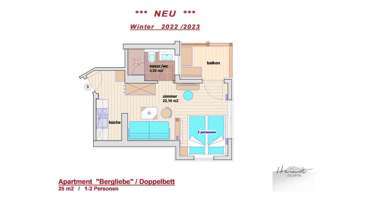 Heimat Apartments - Zillertal Gerlos Dış mekan fotoğraf